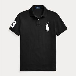 Black Polo Ralph Lauren Shirt - Big Pony